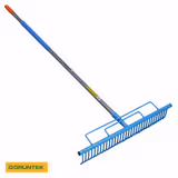 Граблі газонні GRUNTEK RR-600/140S 32 зубця з ручкою 295155600_S фото