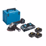 Шліфмашина кутова Makita DGA504 + набір акумуляторів 198844-1 198844-1 фото