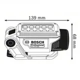 Ліхтар акумуляторний Bosch GLI 12V-330 без акумулятора 06014A0000 фото