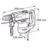 Перфоратор Makita SDS-MAX HR4511C HR4511C фото