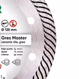 Диск алмазний відрізний Distar Gres Master 1A1R 125х22,2 11115160010 фото