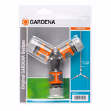 Набір конекторів з трійником Gardena 18287-20 18287-20.000.00 фото