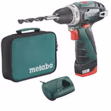 Дриль-шуруповерт акумуляторний Metabo PowerMaxx BS сумка 600079500/51 фото