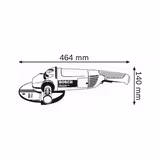 Кутова шліфмашина Bosch GWS 24-230 JH 0601884M03 фото