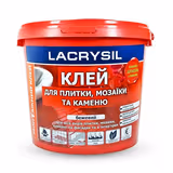 Клей монтажний акриловий Lacrysil «Для плитки, мозаїки і каменю» 8 кг 172247 фото
