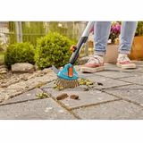 Очисник щілин з ножем та щіткою Gardena Combisystem сталевий 3-в-1 03608-20.000.00 фото