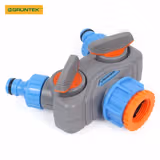 Розподільник води 2-канальний GRUNTEK 1"-3/4" з регулюванням потоків 296693059 фото