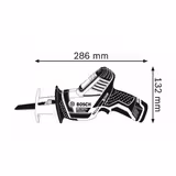 Шабельна пила акумуляторна Bosch GSA 12V-14 корпус 060164L902 фото