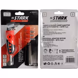 Насадка-подовжувач кутова Stark для шуруповерта 1/4" з набором біт 502301015 фото