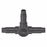 З'єднувач Т-подібний Gardena Micro-Drip-System для шлангів 4,6 мм 10 шт. 13211-20.000.00 фото