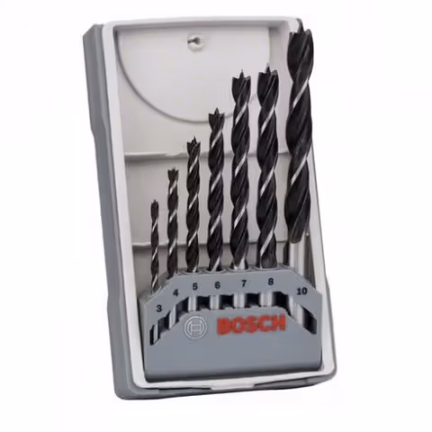 Набор сверл по дереву Bosch 7 шт.