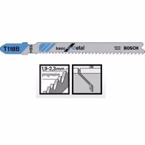 Пильное полотно Bosch Basic for Metal T 118 B 1шт