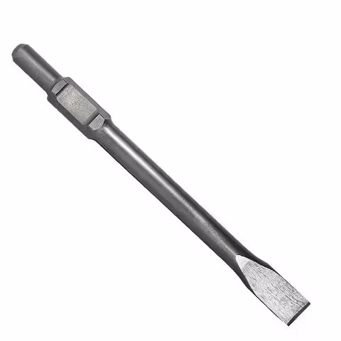 Зубило плоское S&R Meister HEX 30x35х410 мм