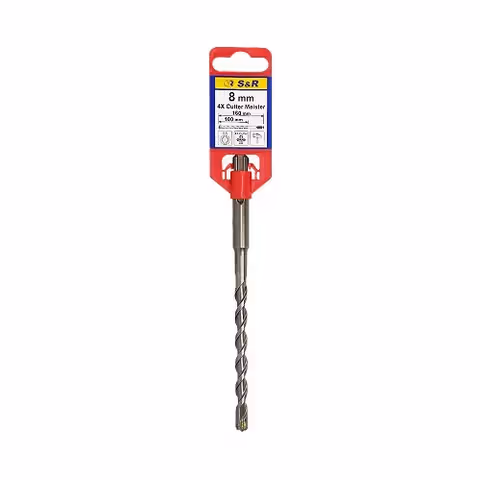 Бур по армованому бетону S & R 4X Cutter Meister 8x100 / 160