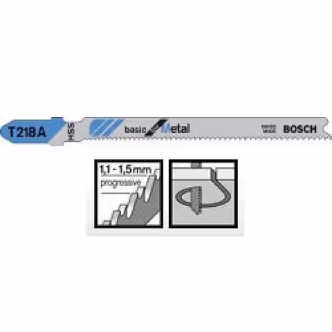 Пильное полотно Bosch Basic for Metal T 218 A 1шт