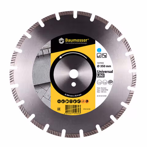 Диск алмазний відрізний Distar Baumesser Universal 350x25.4