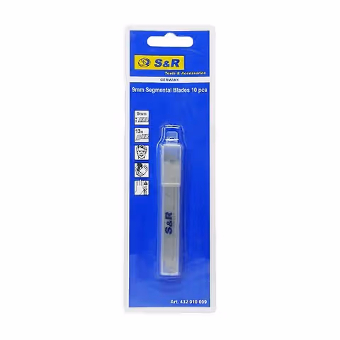 Комплект сегментних лез S & R 9мм 10шт
