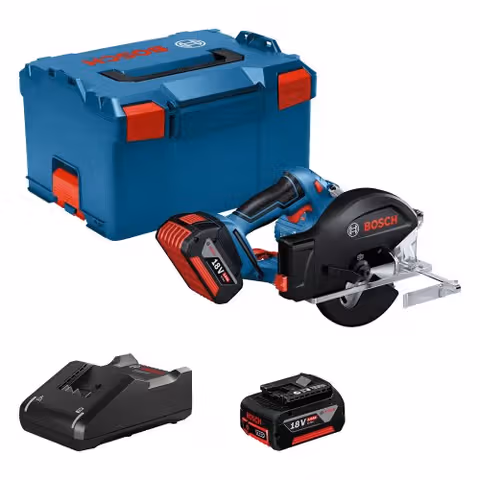 Пила дисковая аккумуляторная по металлу BOSCH GKM 18V-50