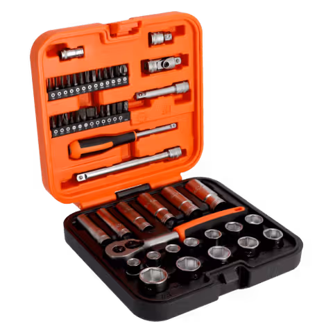 Набір торцевих головок і бит Bahco S51MC3H 3/8" 51 предмет