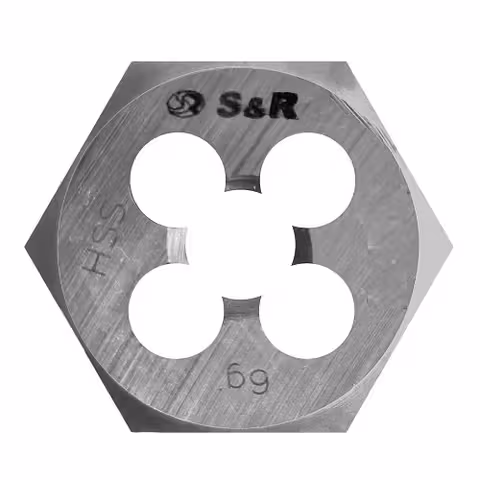 Плашка гексогональний S & R M4x0,7 мм