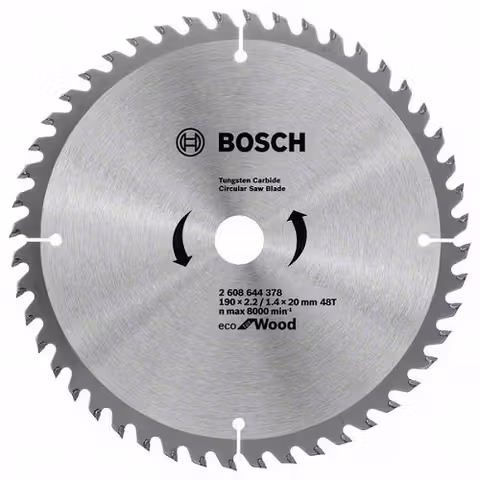 Диск пильный Bosch ECO for Wood 190x20