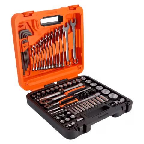 Набір торцевих головок і біт Bahco S98MC1H 1/4" та 1/2" 98 предметів
