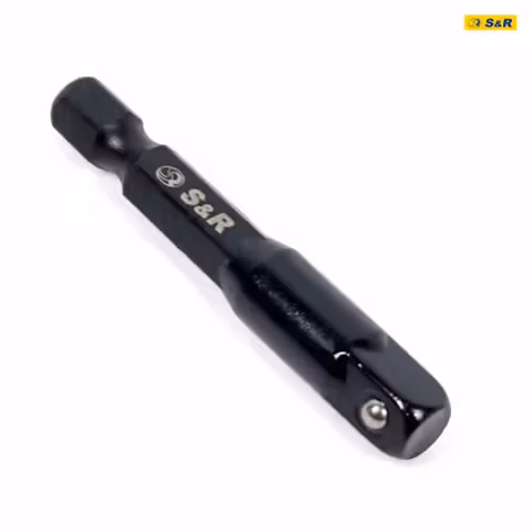 Адаптер під торцеві головки S&R 1/4" x 50 мм