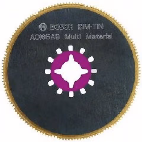 Сегментний пиляльний диск Bosch BIM-TiN AOI 65 AB Multi Material