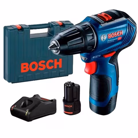Дриль-шуруповерт акумуляторний BOSCH GSR 12V-30 2х2А/ч