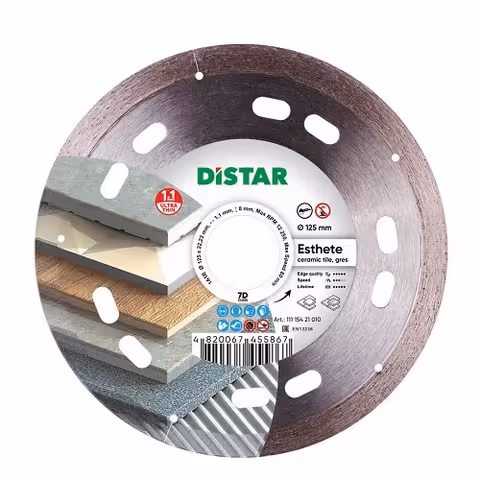 Диск алмазний відрізний Di-Star Esthete 125x22.2
