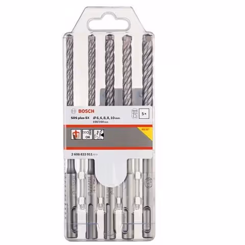 Набор буров Bosch SDS plus-5X, 5 шт.