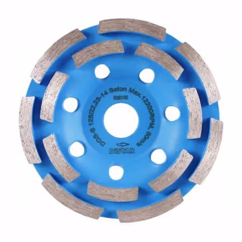 Чаша алмазна шліфувальна Distar 125/22,23x14 ФАТС Beton