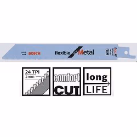 Пильное полотно Bosch Flexible for Metal S 922 AF 2шт