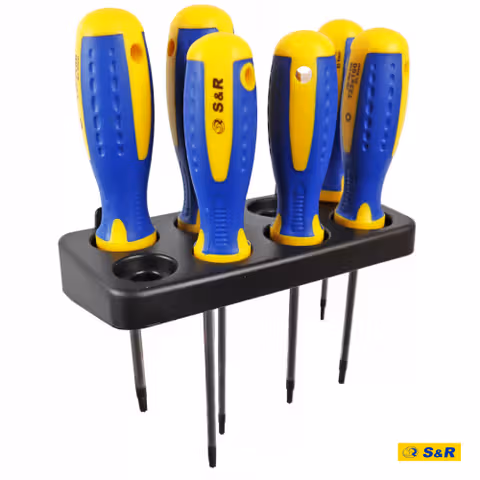 Набір викруток S & R TORX 6 шт