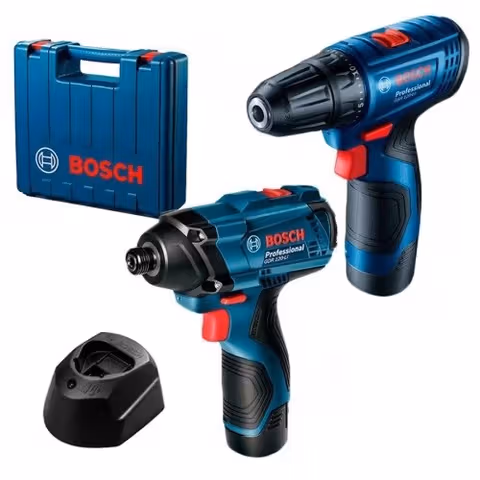 Набір дриль та гайковерт BOSCH GSR 120-LI+GDR 120-LI