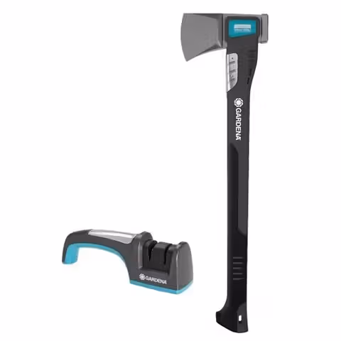 Сокира-колун Gardena 1600 S+ точило для сокир Gardena Diamond ErgoTec