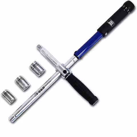 Динамометрический ключ з торцевими головками S & R 1/2 "70-170 Hm