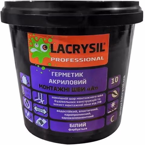 Герметик для монтажних швів А LACRYSIL 1,2 кг