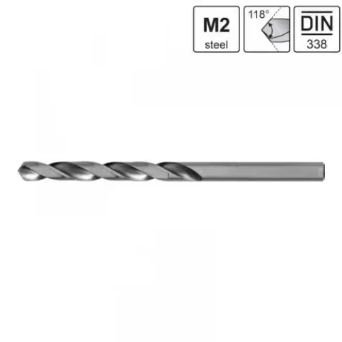 Сверло по металлу S&R GM 4.6 x 80