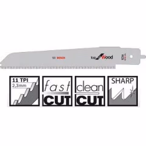 Пильное полотно Bosch Top for Wood M 1142 H для PFZ 500 E 1шт