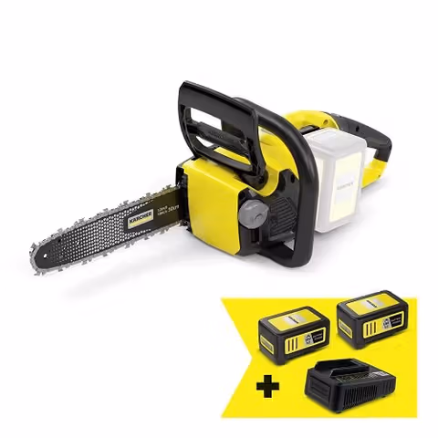 Акумуляторна ланцюгова пилка Karcher CNS 18-30 Battery + 2 акумулятори 5 А/год