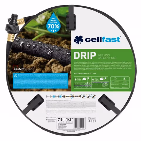 Шланг крапельний Cellfast DRIP  1/2 ” 7,5м