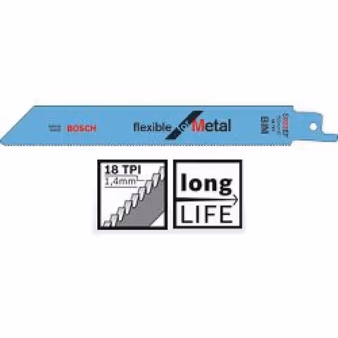 Пильное полотно Bosch Flexible for Metal S 922 EF 5шт