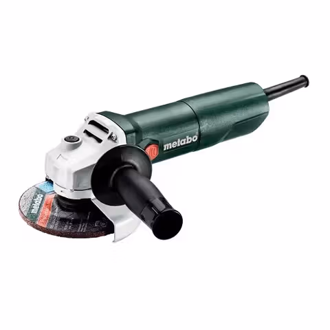 Кутова шліфувальна машина одноручна Metabo W 650-125