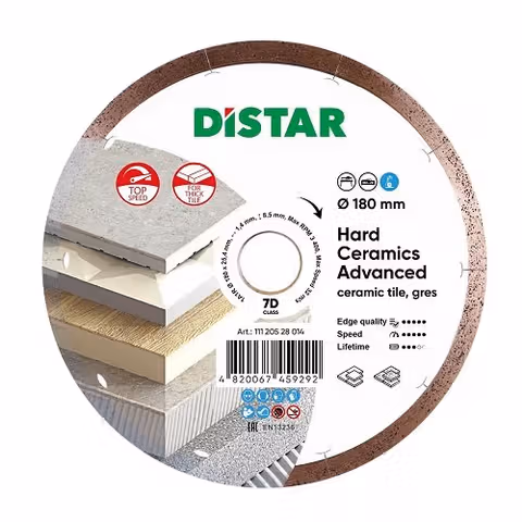 Диск алмазний відрізний Di-Star HARD CERAMICS ADVANCED 180x1,4x25,4