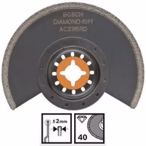 Сегментний пиляльний диск Bosch Diamant-RIFF ACZ 85 RD