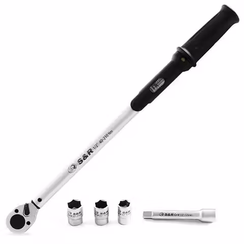 Динамометрический ключ S & R 1/2 40-210 Hm