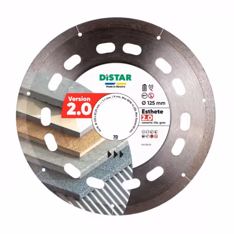 Диск алмазний відрізний Distar Esthete 2.0 7D 125x22.2 кераміка