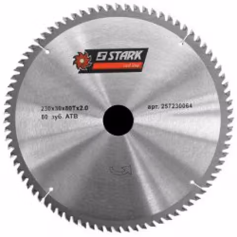 Диск пильный Stark T.C.T. SAW BLADE Дерево* Грубый рез 160мм, Z40