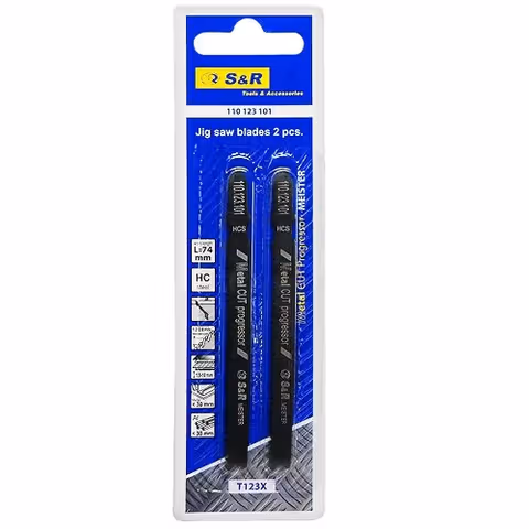 Пиляльне полотно S&R Meister T123X 2шт.